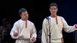 Пензенский русский народный хор им. О.В. Гришина. "Над широкой рекою"