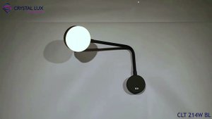 Бра CLT 214W BL