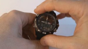 Часы наручные с солнечной панелью с Алиэкспресс обзор часов на солнечной батарее SKMEI 1064