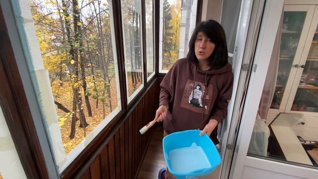 Покрасили старый балкон / Чисто Даша #8 смотреть онлайн