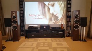 Dynaudio excite x44 & Musical Fidelity M6 500i meets Chlara(watch in HD)