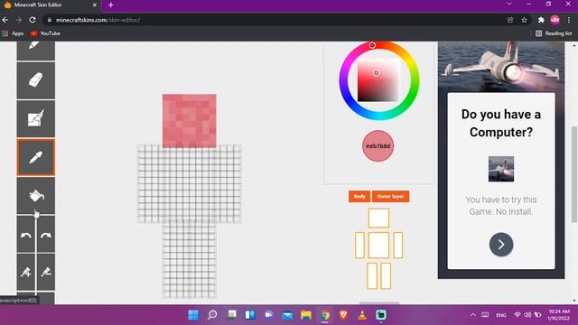 How to Design Your Own Skin In Minecraft For Free In TLauncher - HGZ смотреть онлайн