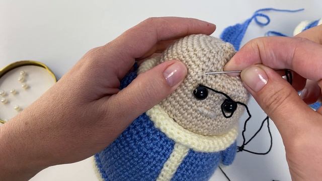 Вяжем красивую СНЕГУРОЧКУ!!! ❄️❄️❄️ МАСТЕР-КЛАСС!!! смотреть онлайн