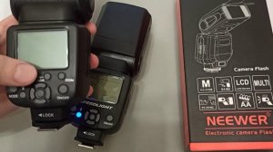 Бюджетная вспышка. Настройки.