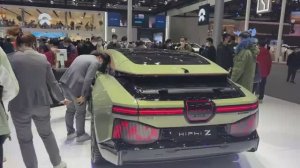 Выставка автомобилей 2023 года в Китае. Гуанчжоу.