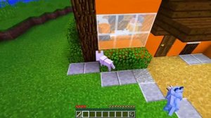 The BIRTH to DEATH of a Minecraft Wolf!