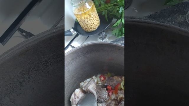 узбекский национальный суп мохора