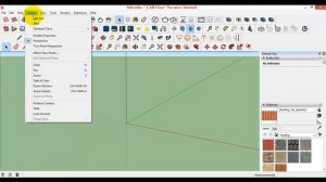 Sketchup model missing ( hidden) [ Solved}