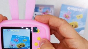 Детский фотоаппарат с ушками