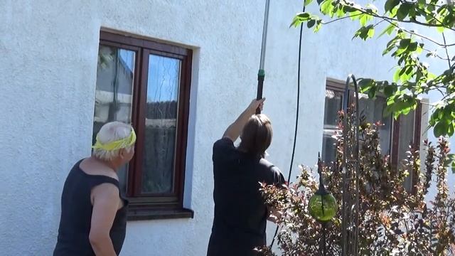 В Германии дома моют! ? In Germany houses are washed!