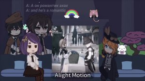 bsd react to Atsushi as Liney ||rus/eng|| Великий из бродячих псов реакция на Ацуши это Лини