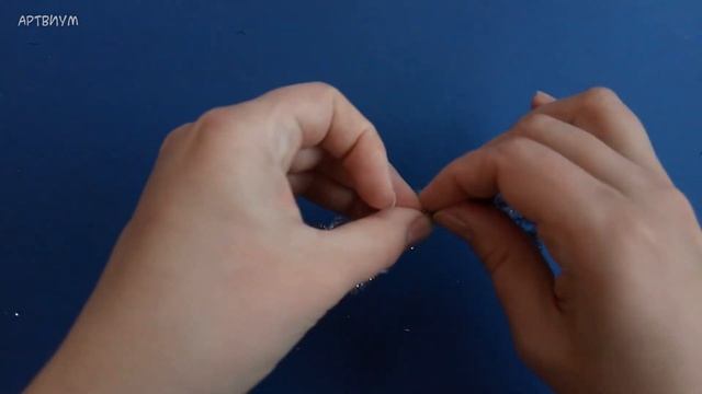Снежинка из синельной проволоки и бусин ❄ Как сделать простую снежинку своими руками • Snowflake DI