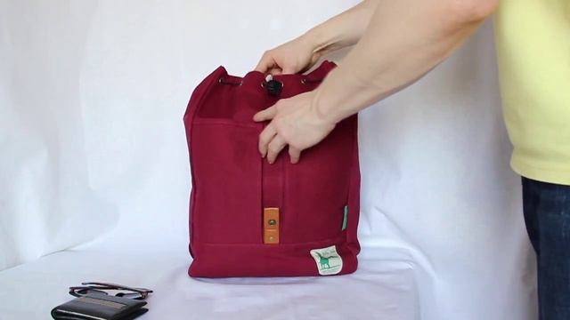 Мини обзор рюкзака Yellow Stone Monreal (бордовый) смотреть онлайн