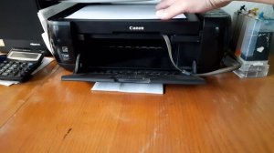 Принтер с СНПЧ плохо печатает , сканирует.