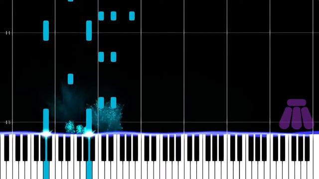 Rush E piano tutorial смотреть онлайн