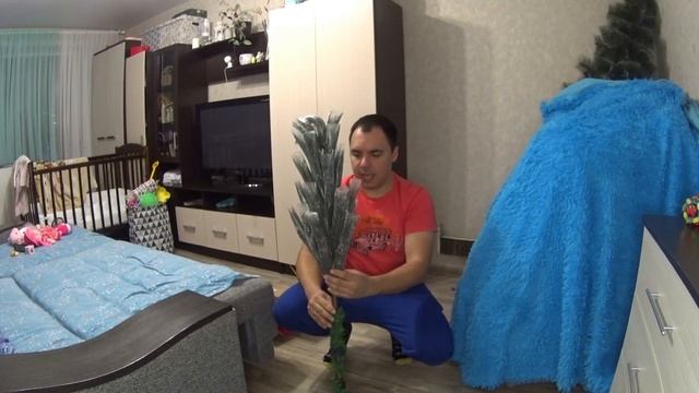 СОБИРАЕМ НОВОГОДНЮЮ ИСКУССТВЕННУЮ ЁЛКУ(СОСНУ) БЫСТРО И ПРОСТО