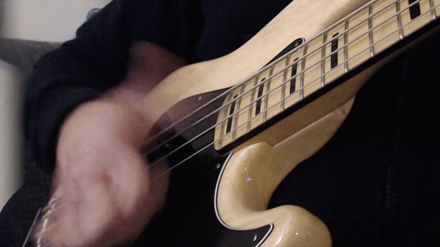 Slap Bass Riff 14 xFender Jazz Bass American Deluxe Tonebone Radial Bassbone смотреть онлайн