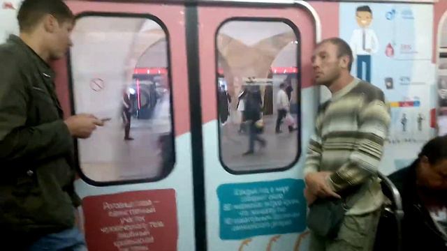 Поездка на именном поезде Спасибо донор на Таганско-Краснопресненской линии