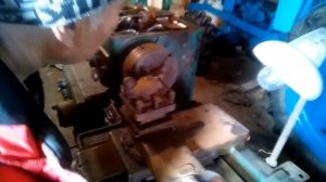 Токарный станок 1к 62 первый запуск