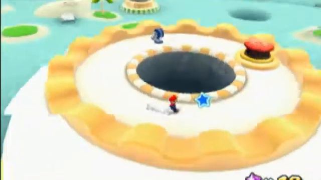 Super Mario Galaxy 2 - Starshine Beach Galaxy - Climbing the Cloudy Tower | WikiGameGuides смотреть онлайн