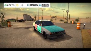 Дрифт настройка на BMW E34 в Car Parking Multiplayer.