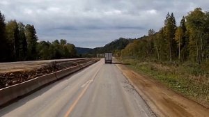 Реконструкция трассы М5 "УРАЛ" на участке в районе г.Сим и г.Аша 12.09.2021