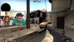 ДУЭЛЬ НА ПЕРВОЙ КАРТЕ 'SHORT DUST" против КОТИ! ТРОЛЛИНГ ДЕВУШКИ (CS:GO)