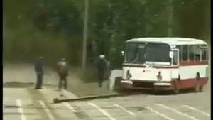 краш тест автобуса лаз