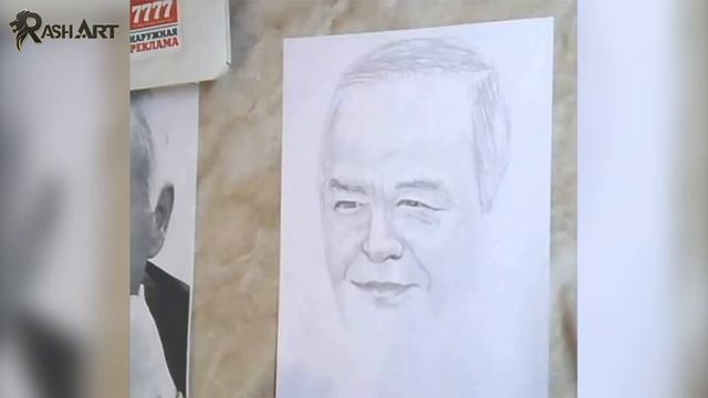ИСЛАМ КАРИМОВ - РИСОВАНИЕ КАРАНДАШОМ (ПОРТРЕТ) смотреть онлайн