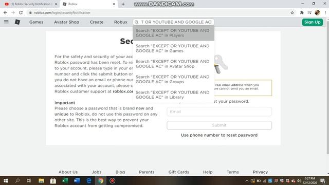 I GOT SELECTED TO BE HACKED BY ROBLOX SECURITY NOTIFICATION :( смотреть онлайн
