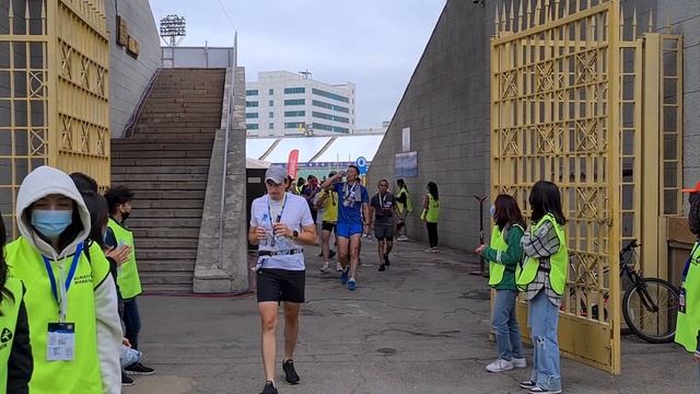 Финиш. Алматы. Полумарафон 2021. Finish. Almaty. Half Marathon.