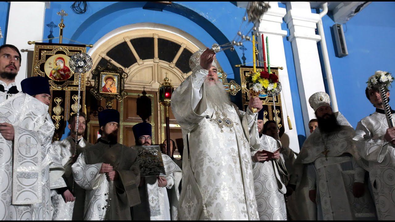 ХРИСТОС ВОСКРЕСЕ! ПАСХА  Духовное поздравление Протоиерей Олег Кропочев Видеолетопись Нафанаила