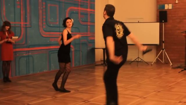 Oleg and Katia 1st Minsk lindy showcase and cabaret contest смотреть онлайн