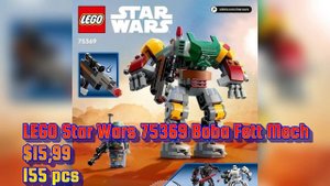 Новые Мехи LEGO Star Wars (Дарт Вейдер 75368, Боба Фетт 75369, Штурмовик 75370)