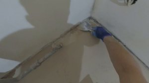 Шпаклюю Пол. Подготовка под Линолеум. Работаю МП-75 и Ротбанд.