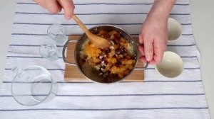 Тыква, запеченная с пшенной кашей | Постный рецепт