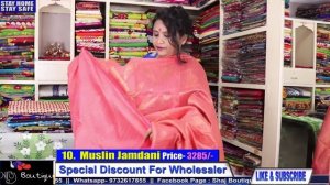 SHAJ BOUTIQUE || EPI-40 || MUSLIN SPECIAL || 10% DISCOUNT