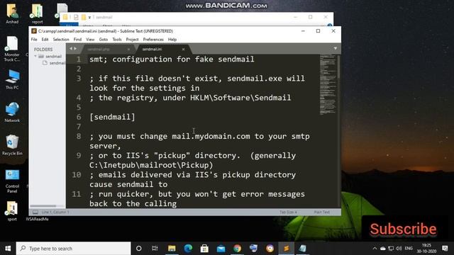 Send email from localhost xampp and using php смотреть онлайн