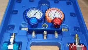 Манометрический коллектор СТ-136AS R-22, 134, 404, 410 в комплекте шланги +муфты