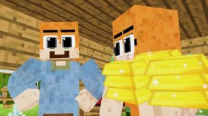 Monster School : Zombie Family Saved Villager - Minecraft Animation