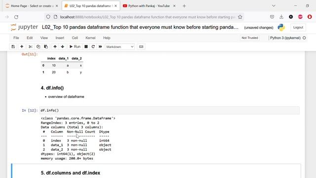 Top 10 Pandas function that everyone should know before starting on pandas