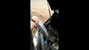 Замена воздушного фильтра - Kia Sorento 2007