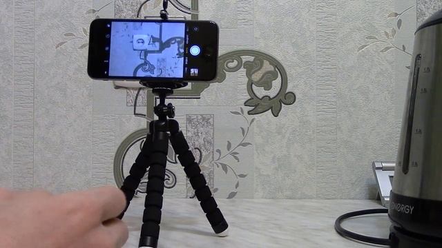 Штатив для телефона. Блютуз кнопка для селфи. смотреть онлайн