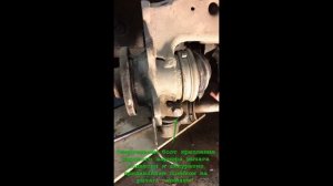 Замена переднего подшипника ступицы Audi 100 c4 45 1991-1994 г.в.