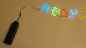Холодный гибкий неон 2.6мм 3-го покл. + инвертор на батарейках. zholudi-neon.