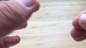 как привязать крючок без ушка.