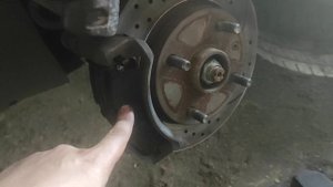 Что стало с перфорироваными тормозными дисками спустя 30 тыс/км