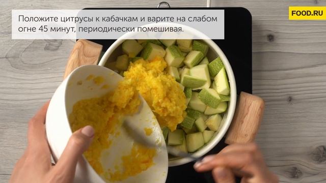 Варенье из кабачков с апельсином | Рецепты Food.ru смотреть онлайн