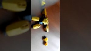 Как сделать Бамблби из лего