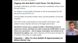 BED BATH & BEYOND: This Stock is Undervalued -- Here's WHY